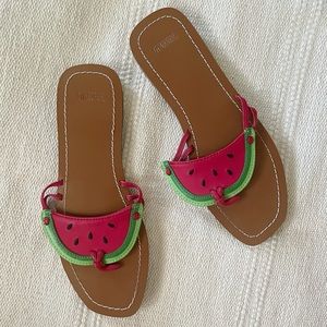 Gymboree Watermelon Slippers